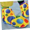 Yardenfun 1pair Clown Costume Shoes for Adults Lightweight and Comfortable Cosplay Props for Halloween Parties Carnival and Circus Performances Durable Design Attention to Detail view 2