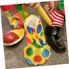 Yardenfun 1pair Clown Costume Shoes for Adults Lightweight and Comfortable Cosplay Props for Halloween Parties Carnival and Circus Performances Durable Design Attention to Detail view 3