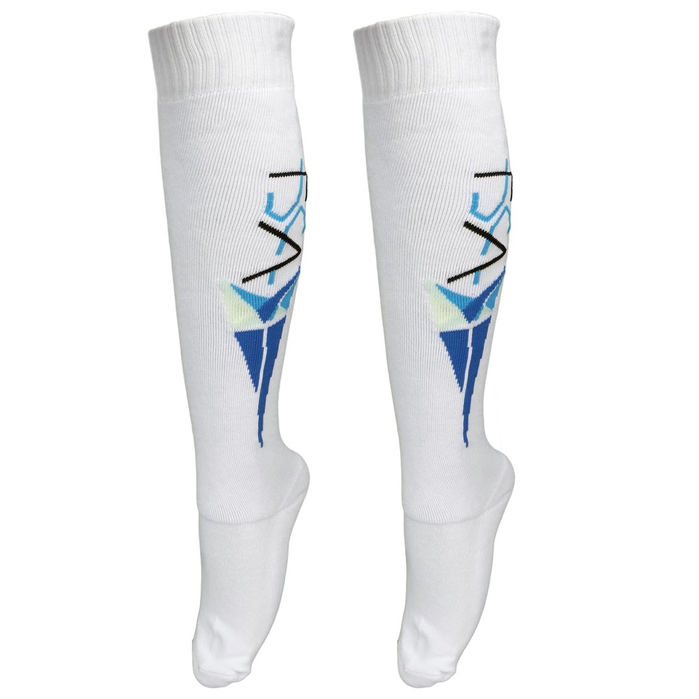 NOENNULL Fencing Socks For Epee, Sabre and Foil - Cotton Protective Fencing Stockings for Unisex Child and Adult (M)