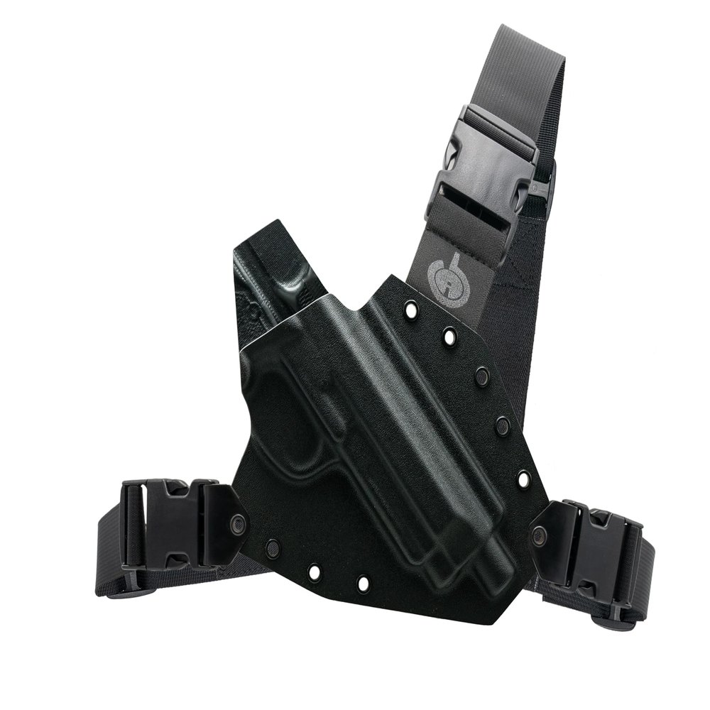 Kenai Chest Holster for a Beretta - Black (Model - M9-A1, Right)