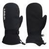 Quiksilver Boy's Mission Mittens - Waterproof & Insulated, Adjustable Cuff, Nose & Goggles Wipe, Durable, Black, Large view 1