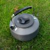 Stovetop Aluminum Alloy Camping Kettle 1.1L Capacity Portable Coffee Tea Pot Hanging Pot Design Premium Material view 4