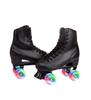 C SEVEN C7skates Quad Roller Skates | Retro Design (Black w LED, Women's 10 / Men's 9) view 4