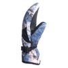 Roxy Women's Jetty Snowboard/Ski Mittens - Waterproof, Touchscreen Technology, Adjustable Wrist Straps, Wild Wind Darknight, X-Large view 2