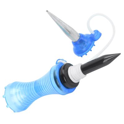 ChengyuWei Practice Tees Set - ABS Plastic Holder for Driving Range Players and Training Enthusiasts (Blue)