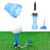ChengyuWei Practice Tees Set - ABS Plastic Holder for Driving Range Players and Training Enthusiasts (Blue) view 4