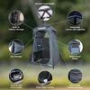 Kakadu Outback Shower Tent, Portable Privacy Shelter, Outdoor Camping Toilet Tent, Changing Room, Sturdy, Easy Setup - with LED Light, Carry Bag, Towel Rod view 2