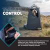 Kakadu Outback Shower Tent, Portable Privacy Shelter, Outdoor Camping Toilet Tent, Changing Room, Sturdy, Easy Setup - with LED Light, Carry Bag, Towel Rod view 4