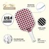 Sonix | USAPA Approved | Pickleball Paddles Set of 2 | Fiberglass Surface Pickle Ball Set with 2 Rackets, 4 Balls, & Bag | Japanese Patterns - Traditional Hemp Leaves view 2