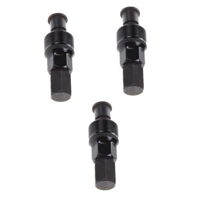 Mipcase 3pcs Crank Extractor Tool for Easy Crank Arm Removal Bottom Bracket Removal for Taper and Splined Compact Hardened Construction