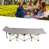 Folding Lounge Chair Multifunctional Portable Ten Feet Square Tube Folding Cots Bed for Office Hospital view 2