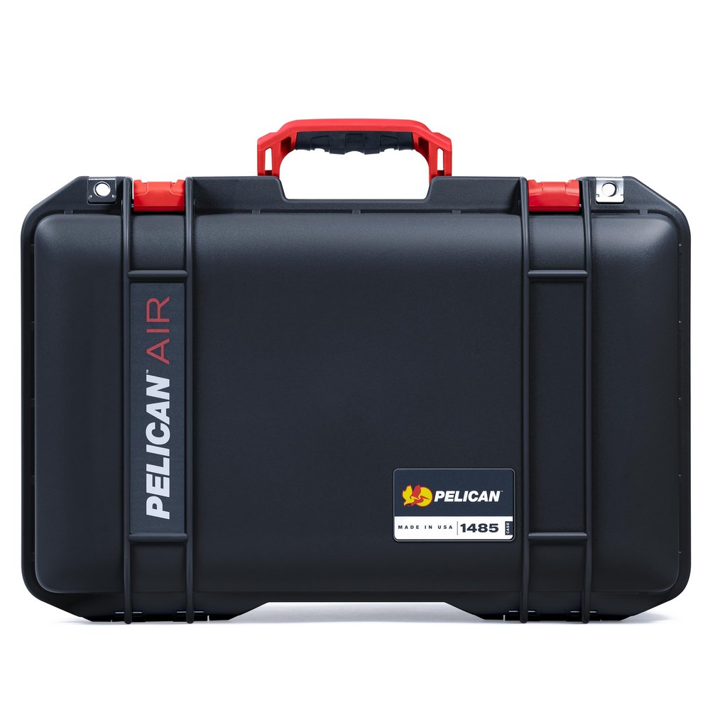 Pelican Black and Red 1485 Air case. Comes with Pluck Foam Interior.