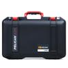 Pelican Black and Red 1485 Air case. Comes with Pluck Foam Interior. view 1