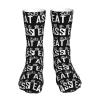 BXDEOOPWE Japanese I Eat Ass Running Socks Breathable Round Neck Socks Sports Socks view 1