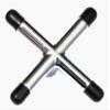 Accuplay Billiards 57" 2 Piece Maple Pool Bridge Stick w Cross Style Bridge Head view 4