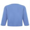 easyforever Kids Boys Girls Long Sleeve Shirts Cotton Warm Tee Shirt Tops Little Girl Blouse Undershirts Light Blue 5-6 Years view 2