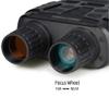 MAYLOVELY Digital Night Vision Binoculars, HD Photo & 980P Video, 300m/984ft in Darkness, 2.3 Inch IPS Screen, for Complete Military Security Hunting view 4