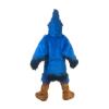 Blue Hairy Eagle Mascot Costume Funny Cartoon Fancy Dress view 4
