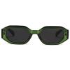mincl Retro Polarized Sunglasses Men Ultralight TR90 Frame Polygon Women Acetate Rectangle Sun Glasses Outdoor Driving Eyewear (C4) view 2