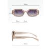 mincl Retro Polarized Sunglasses Men Ultralight TR90 Frame Polygon Women Acetate Rectangle Sun Glasses Outdoor Driving Eyewear (C4) view 4