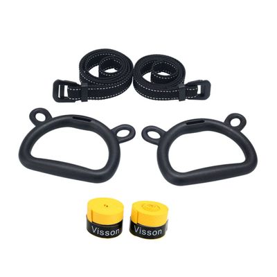 Toddmomy 2pcs Boy Girl Gymnastic Plastic Workout for Boy Girl Pull-up Fitness Equipment for Strength Training Physical Therapy -Resistant Design