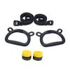 Toddmomy 2pcs Boy Girl Gymnastic Plastic Workout for Boy Girl Pull-up Fitness Equipment for Strength Training Physical Therapy -Resistant Design view 1