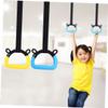 Toddmomy 2pcs Boy Girl Gymnastic Plastic Workout for Boy Girl Pull-up Fitness Equipment for Strength Training Physical Therapy -Resistant Design view 3