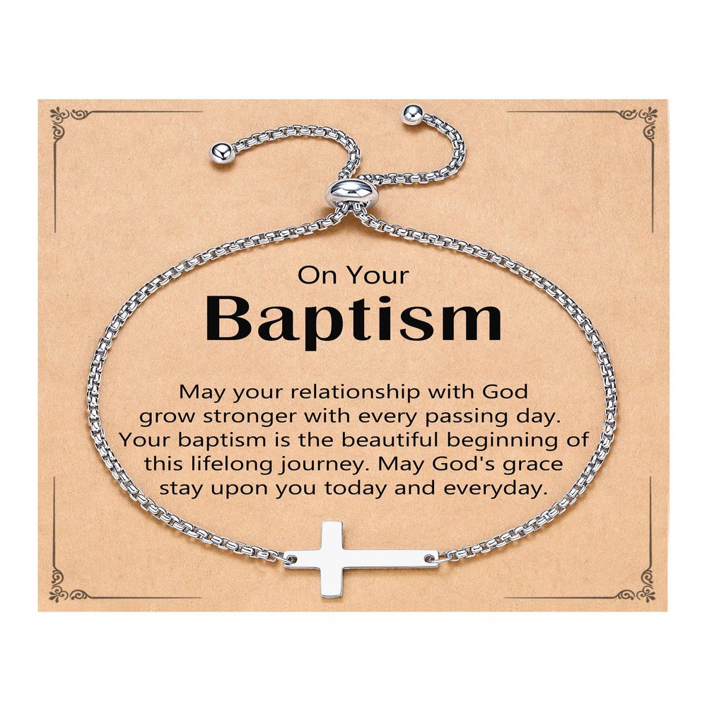 Kidbbi Baptism Gifts for Girl Kid Women Teen Adults Christening Lds Baptism Decorations