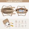 BOSTANTEN Small Hobo Bags for Women, Shoulder Bag for Women, Trendy Designer Fall Winter Purse Vegan Leather Handbag view 4