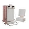 Pink Pilates Reformer, Foldable Pilates Reformer Machine, Lightweight Aluminum Pilates Machine for Home & Studio view 1