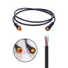 baluoqi Extension Cable 2Pin/3Pin/4Pin/5Pin/6Pin/8Pin/9Pin Waterproof Plug Works for Electric Bicycle Light/Throttle/Ebrake/Display Ebike Parts Extend Cable (3pin 50cm) view 4