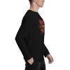 Kervagate Danzigs Men's T Shirt Cotton Long Sleeve Printed Shirts Crew Neck Fashion Graphic Classic Tee Tshirt Medium Black view 2