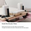 Pink Foldable Pilates Reformer Machine for Home, Aluminum Reformer Pilates Machine for Home and Studio view 4