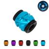 Compound Bow Archery Peep Sight - Supports Stepless Adjustment. Adjustable Peep Sight for Archery, Adjustment Dual Degree 37or 45 Inner Diameter (Hunting 3/32~5/32, Blue)