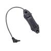 Tactical Modular Wire Dual Button Remote Activation Pressure Switch for M600/M300 Series Scout Flashlight and Lightwith Constant/Momentary Modes (Crane Laser Plug, Black) view 1