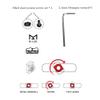 Tactical Modular Wire Dual Button Remote Activation Pressure Switch for M600/M300 Series Scout Flashlight and Lightwith Constant/Momentary Modes (Crane Laser Plug, Black) view 3
