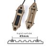 Tactical Modular Wire Dual Button Remote Activation Pressure Switch for M600/M300 Series Scout Flashlight and Lightwith Constant/Momentary Modes (Crane Laser Plug, Black) view 4
