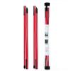 Golf Alignment Sticks 2 Pack,Upgraded Golf Alignment Rods 48" Collapsible Golf Practice Stick Golf Training Aid for Aiming,Golf Direction Sticks for Golf Training,Putting,with Clear Tube Case (Red) view 1