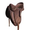AD Saddlery All Purpose Synthetic Treeless Freemax Synthetic Suede English Horse Saddles Tack Free Matching Girth Leather Straps Size: 10"-18" inches Seat Available F05 (14) view 4