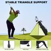 MAZEL Lightweight Golf Bag for Men  Easy to Carry Golf Clubs Bag with Shoulder Strap,Pitch n Putt Golf Stand Bag for Driving Range,Par 3 and Executive Courses - Fit Up to 8 Clubs (Black) view 4