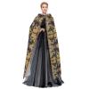 QASNLU sugar skulls butterfly print Halloween hooded cape decoration cape costumes for witches, Mardi Gras, Christmas view 3