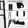 BUCKLOS 20 x 4.0 inch Fat Tire Electric Bike Air Suspension Fork Travel 180mm, QR 9 x 135mm Straight Tube 1 1/8 MTB Dual Crown Bicycle Front Forks Disc Brake for Ebike Snow Beach Mountain Bike ect view 2