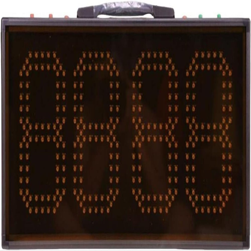 Scoreboards & Timers Electronic Digital Scoreboards Electric LED Scoreboards For Football And Volleyball, Battery Powered Portable Desktop Electronic Scoreboards, Countdown Timers And(Double Side)