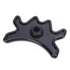 Keenso Billiard Bridge Head, Lightweight Pool Bridge for Easy and Precise Shots, Most Suitable for Homes, Parties, Clubs with Plastic Material (Black view 1