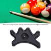Keenso Billiard Bridge Head, Lightweight Pool Bridge for Easy and Precise Shots, Most Suitable for Homes, Parties, Clubs with Plastic Material (Black view 3