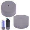 2pcs Silicone Boot for Owala Kids Water Bottle 16oz/14oz, Anti-Slip Water Bottle Cover Sleeve Anti-Dent Bottom Protector Wraps Compatible with Owala Kids Stainless Steel Bottle Accessories(Gray) view 1