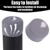 2pcs Silicone Boot for Owala Kids Water Bottle 16oz/14oz, Anti-Slip Water Bottle Cover Sleeve Anti-Dent Bottom Protector Wraps Compatible with Owala Kids Stainless Steel Bottle Accessories(Gray) view 4