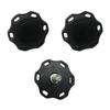 ThtRht 3 Pack Football Helmet Visor Clips Thumb Screws Replacement Universal Quick Clips Screw Fastener Thumbscrew Tightening Knobs for Oakley Nike Under Armour EliteTek Football Helmets Shield view 1