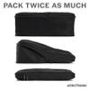 Aerotrunk Compression Packing Cubes for Travel - Luggage Organizer Bags - Double Zipper Packing Cubes for Suitcases (2-Pack, Black) view 2