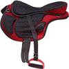 AD Saddlery All Purpose Synthetic Treeless Freemax Synthetic Suede English Horse Saddles Tack Free Matching Girth Leather Straps Size: 10"-18" inches Seat Available F25 (14.5) view 2